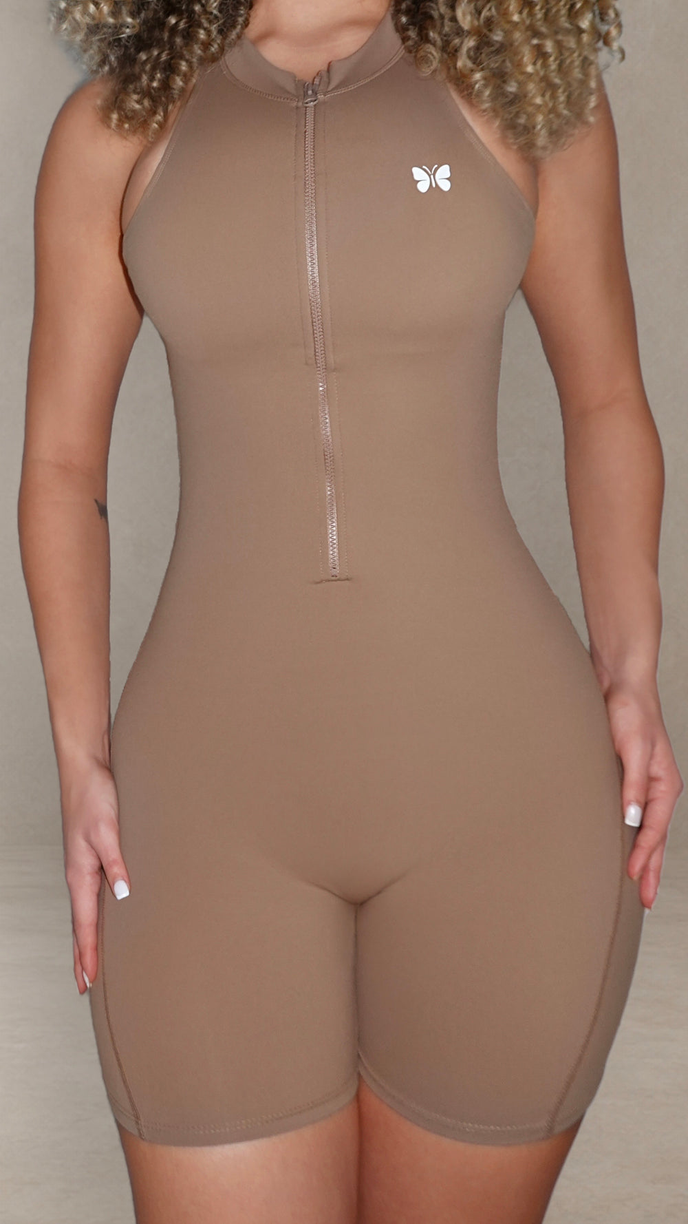 Zip Snatched Romper